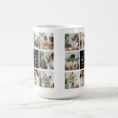 Modern Collage “Merry Christmas” Multi Photo | コーヒーマグカップ (中央)