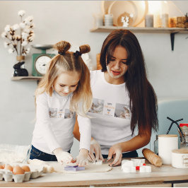 Modern Collage Photo Happy Thanksgiving Mom Tシャツ