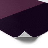 Modern Colorful Abstract Poster ポスター (角)