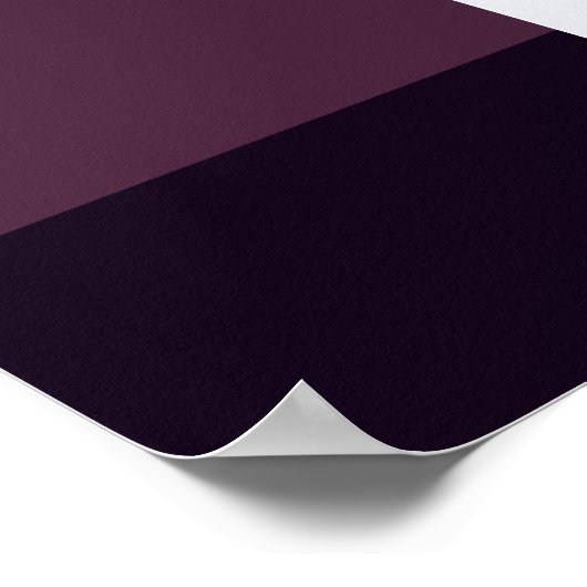 Modern Colorful Abstract Poster ポスター (角)