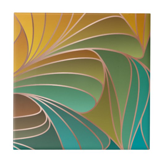 modern,colorful,art nouveau,art deco,pattern,abstr タイル (正面)