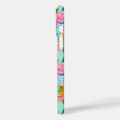 Modern Colorful Blooming Cacti Personalized Case-Mate iPhoneケース (裏面 / 左)