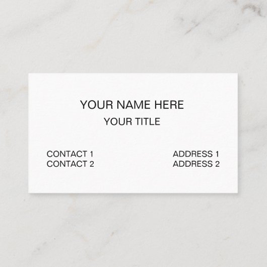 Modern Colorful Coastal Beach Stripes 名刺 (裏面)