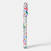 Modern Colorful Floral Garden Monogrammed Case-Mate iPhoneケース (裏面 / 右)