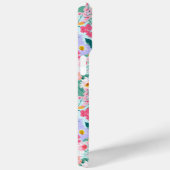 Modern Colorful Floral Garden Monogrammed  Case-Mate iPhoneケース (裏面 / 右)