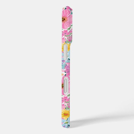 Modern Colorful Garden Monogrammed Case-Mate iPhoneケース (裏面 / 右)