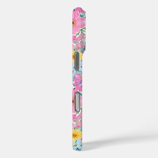 Modern Colorful Garden Monogrammed Case-Mate iPhoneケース (裏面 / 右)