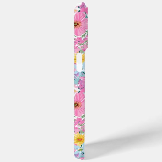 Modern Colorful Garden Monogrammed  Case-Mate iPhoneケース (裏面 / 右)