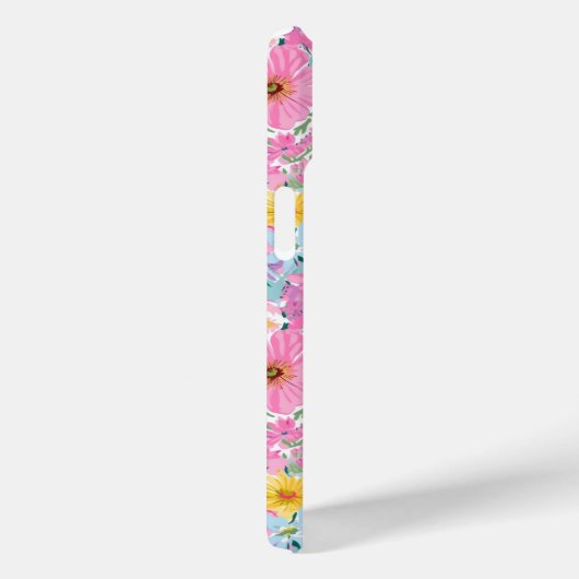 Modern Colorful Garden Monogrammed Case-Mate iPhoneケース (裏面 / 右)