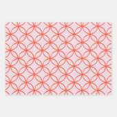 Modern Colorful Geometric ラッピングペーパーシート (正面)