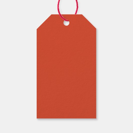 Modern Colorful Merry Christmas ギフトタグ (裏面)