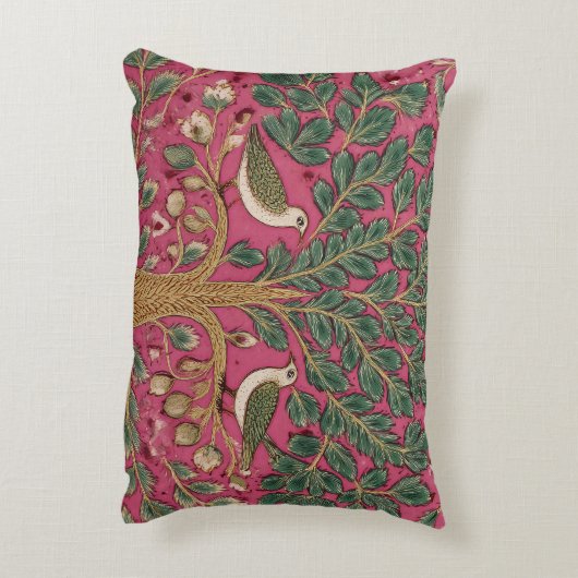 Modern  colorful  nature  motifs pattern   アクセントクッション (裏面(縦))