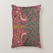 Modern  colorful  nature  motifs pattern   アクセントクッション (正面(垂直))