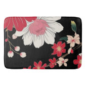 Modern Colorful Sakura Flower Japan Birthday party バスマット (正面)