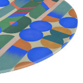 Modern Colorful Shapes カッティングボード (角)