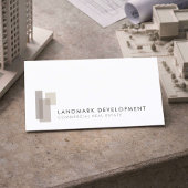 Modern Commercial Developer Logo 名刺