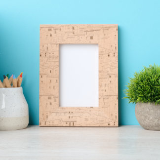 Modern community pattern Trendy Cute artwork  レーザー彫刻フレーム