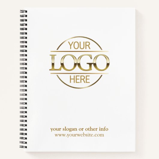 Modern Company Business Logo Promotional Gift ノートブック (正面)