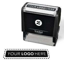 Modern Company Logo - Custom Sellf-Inking Stamp セルフインキングスタンプ