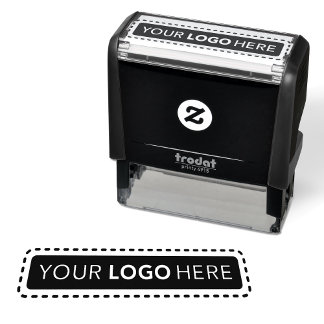 Modern Company Logo - Custom Sellf-Inking Stamp セルフインキングスタンプ