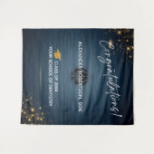 Modern Congratulations Dentist Graduation タペストリー (正面(横))