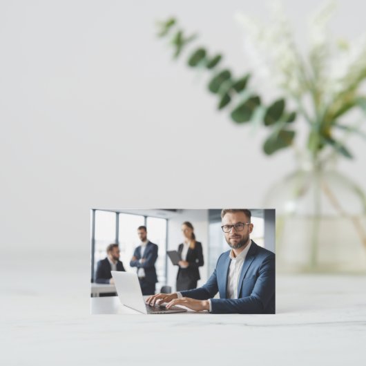 Modern Consultant - Tech Freelancers 名刺 (スタンド正面)