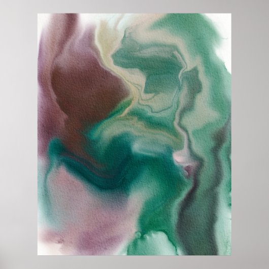 Modern Contemporary Abstract Art ポスター (正面)