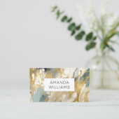 Modern Contemporary Abstract Consultant 名刺 (スタンド正面)