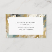 Modern Contemporary Abstract Consultant 名刺 (裏面)