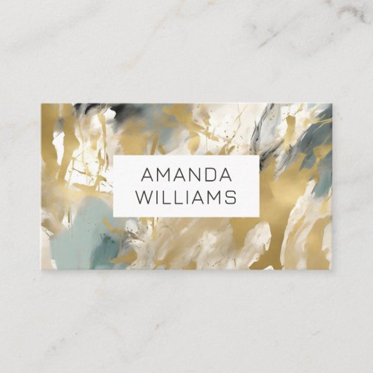 Modern Contemporary Abstract Consultant 名刺 (正面)