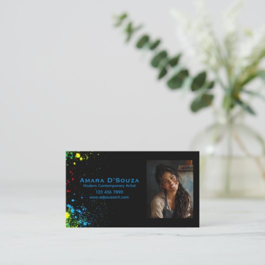 Modern Contemporary Artist 名刺 (スタンド正面)