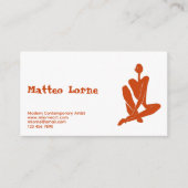 Modern Contemporary Artist 名刺 (正面)