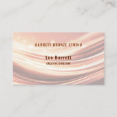 Modern Copper Fabric Design Professional 名刺 (正面)