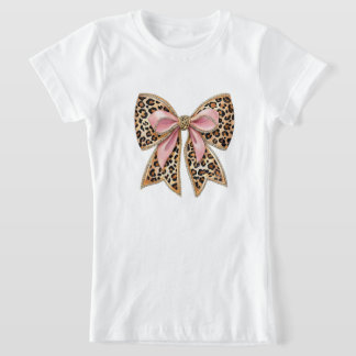 Modern coquettish bow T-Shirt Tシャツ