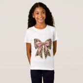 Modern coquettish bow T-Shirt Tシャツ (正面フル)