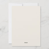 Modern Corporate Holiday Eucalyptus Navy & Gold シーズンカード (裏面)