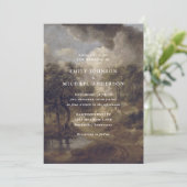 Modern cottage, fine art wedding invitation 招待状 (スタンド正面)