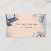 Modern CPA Office Branding 名刺 (正面)