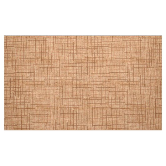 Modern Crosshatch burlap texture pattern ファブリック (ファットクウォーター)