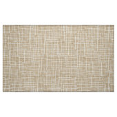 Modern Crosshatch burlap texture pattern ファブリック (ファットクウォーター)