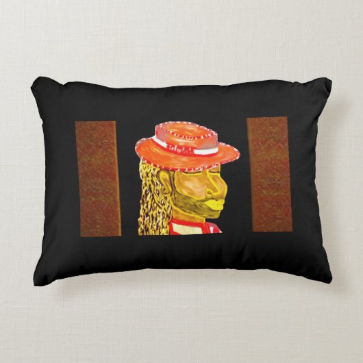 "Modern Curator" Lumbar accent pillow アクセントクッション (正面)