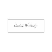 Modern Cursive Script Signature Elegant セルフインキングスタンプ (デザイン)