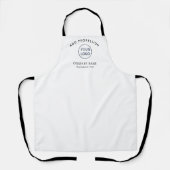 Modern Curve Logo Design Company エプロン (正面)