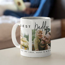 Modern Custom Best Daddy Ever | 3 写真 コーヒーマグカップ