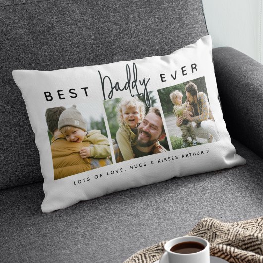 Modern Custom Best Daddy Ever | 3 写真 ランバークッション
