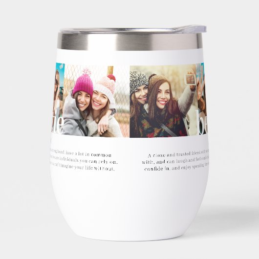 Modern Custom Bestie Meaning Best Friends (左面)