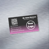 Modern Custom Business Card マグネット名刺 (インサイチュ)