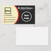 Modern Custom Business Card 名刺 (正面/裏面)