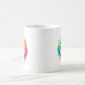 Modern Custom Business Logo Branded Coffee Mug コーヒーマグカップ (中央)