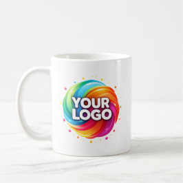 Modern Custom Business Logo Branded Coffee Mug コーヒーマグカップ